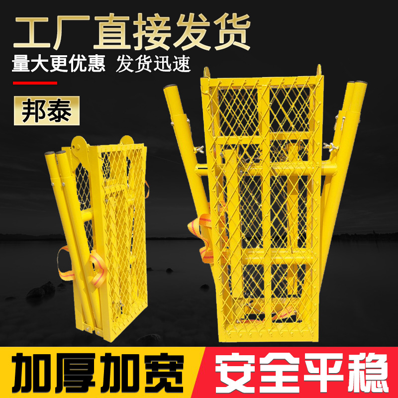 厂家批发网状喷涂圆管铁马凳可升降加厚便携刮腻平台装修折叠马镫