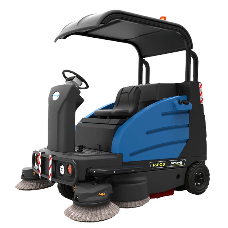 天津容恩R-PQS驾驶式扫地车厂房道路树叶扫地车扫吸合一清扫车