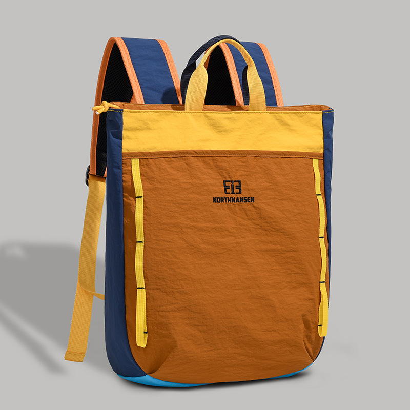 Mochila de color contraste al aire libre de montaña de marvel tinny nuevo otoño de gran capacidad de montaña bolsa de bicicleta