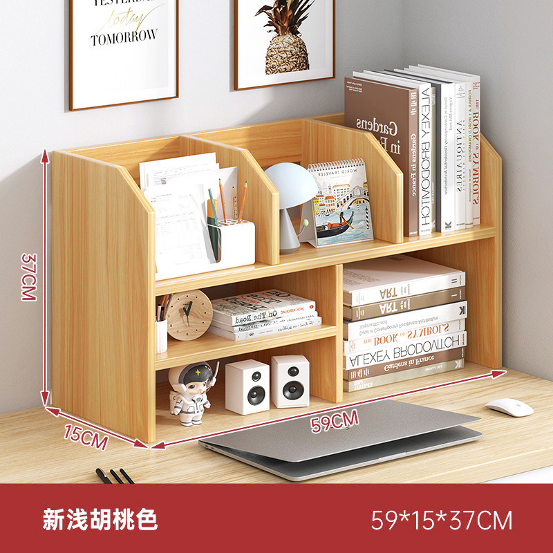 Estante de almacenamiento de estantería de escritorio multicapa simple estante de almacenamiento de escritorio de oficina dormitorio Ventana de Bahía pequeño estante de almacenamiento de múltiples capas