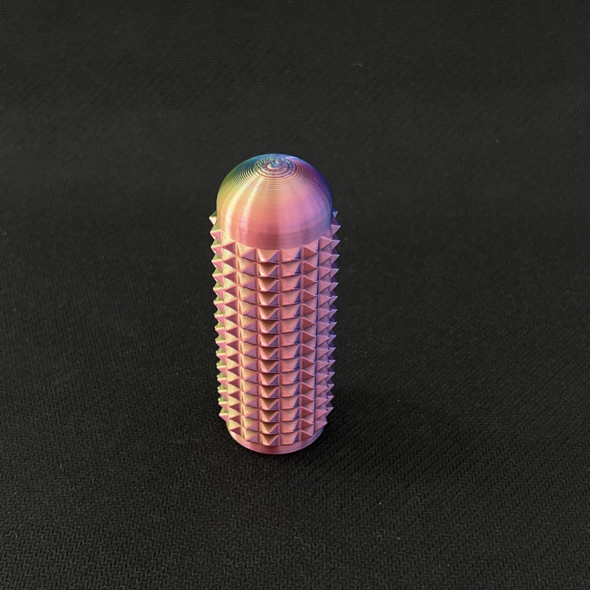 Amazon Mini Grippie transfronterizo portátil de masaje de reducción de presión de punta de dedo colgante llavero