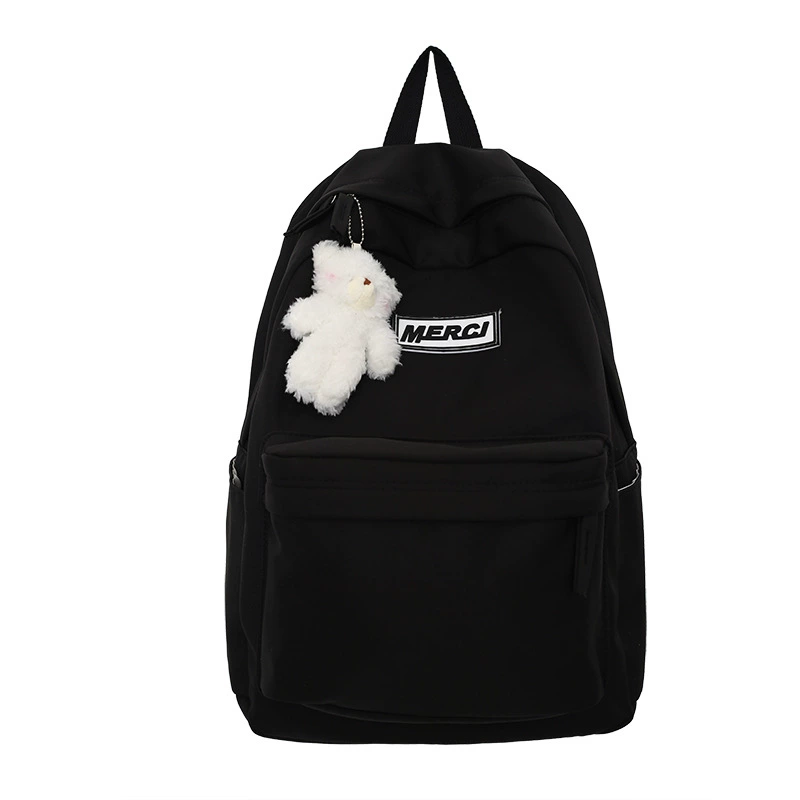 Fashionable capacious high quality trend backpack for men and women, 2023 collection, Korean style