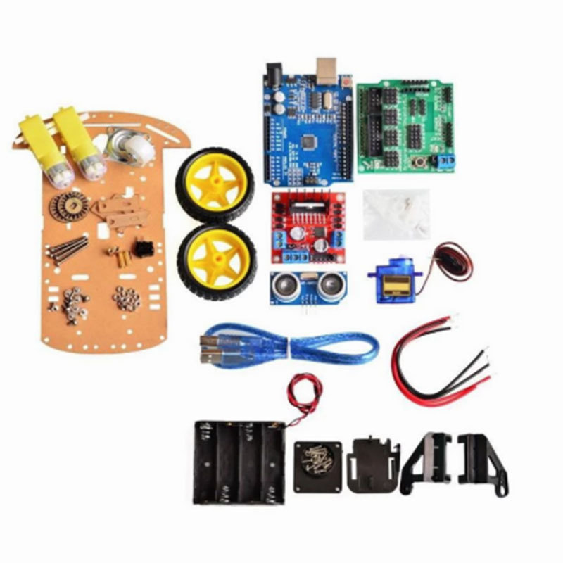 智能小车套件 4/2WD/寻迹小车/DIY套件/UNO开发板/小车底盘/编程