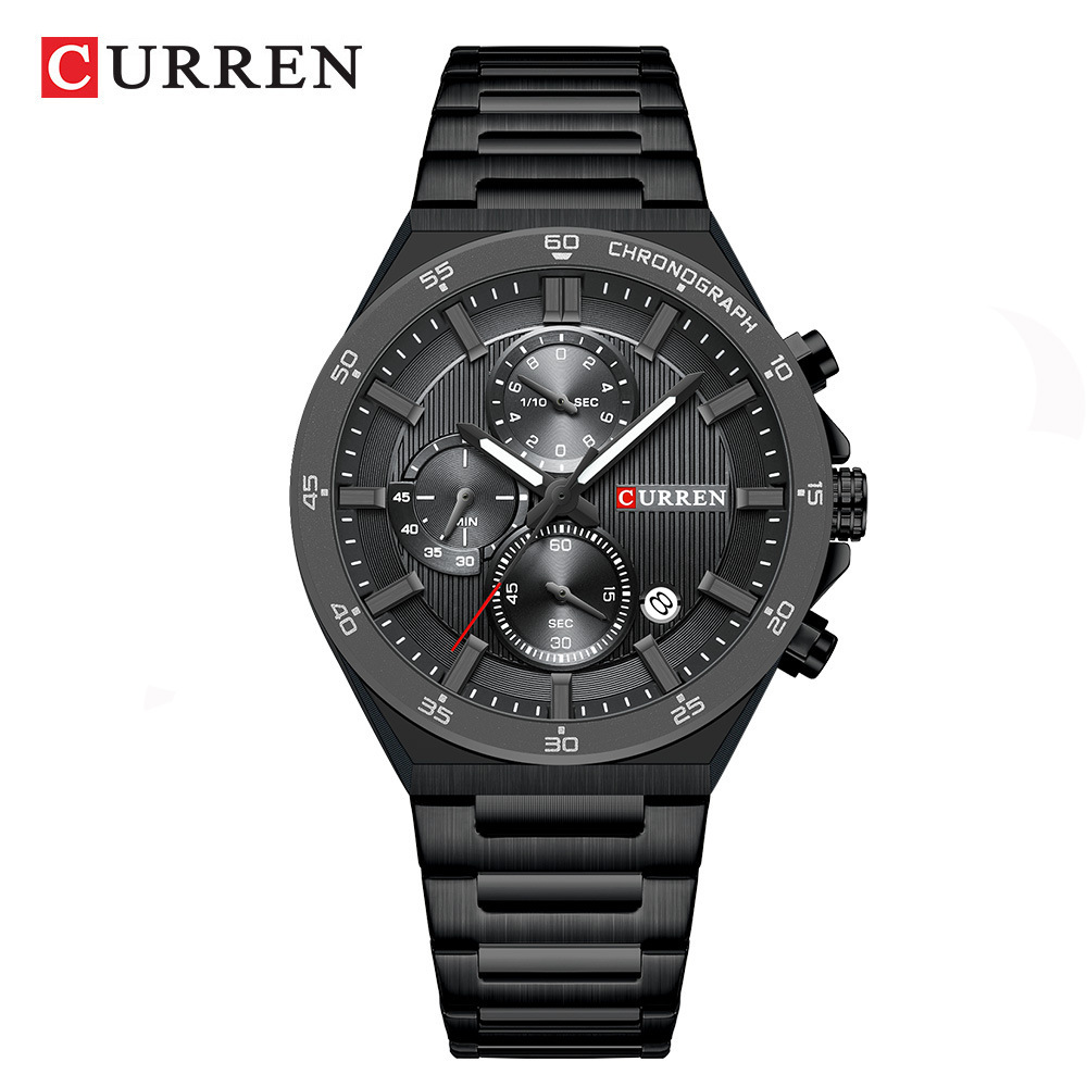 Curren/�����8481��ʿ�ֱ����������ݻ���ˮ��ʱ�������ʯӢ��