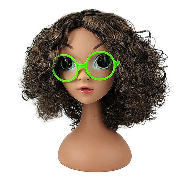 Peluca de Halloween Accesorios de ropa de princesa Accesorios de pettiskirt de princesa Peluca de princesa Entrega de una pieza