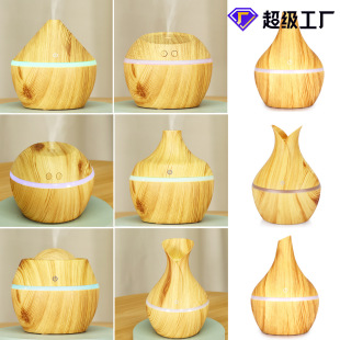 Factory direct usb new vase humidifier aromatherapy machine 300ml essential oil petal diffuser cross-border wholesale