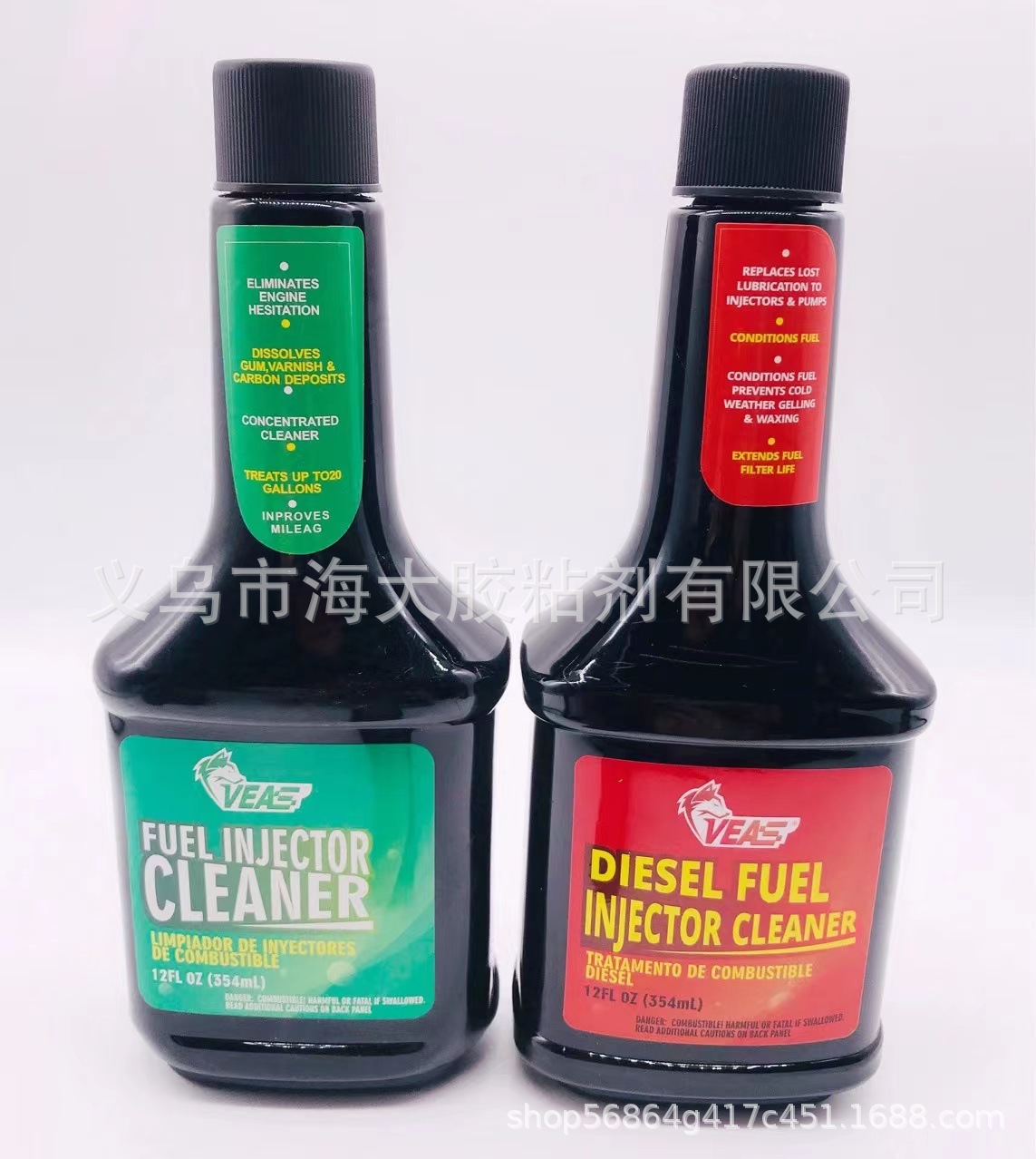 喷油嘴清洗剂绿色汽油红色柴油发动机燃油系统清洗三元催化除积碳