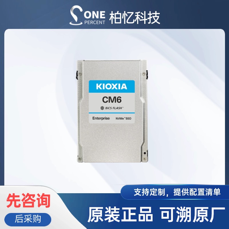 Kioxia Solid State Drive Kcm6Xrul3T84 Cm6-R Series 3.84t Pcie Data Center