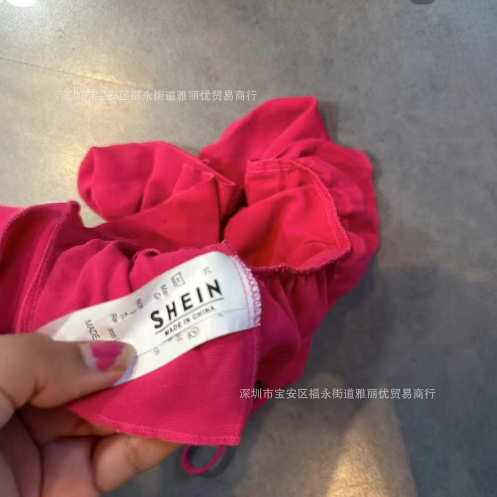 Ventas transfronterizas calientes SHEIN string vestido de espalda abierta 2025 nueva ropa de mujer miscelánea especial al por mayor