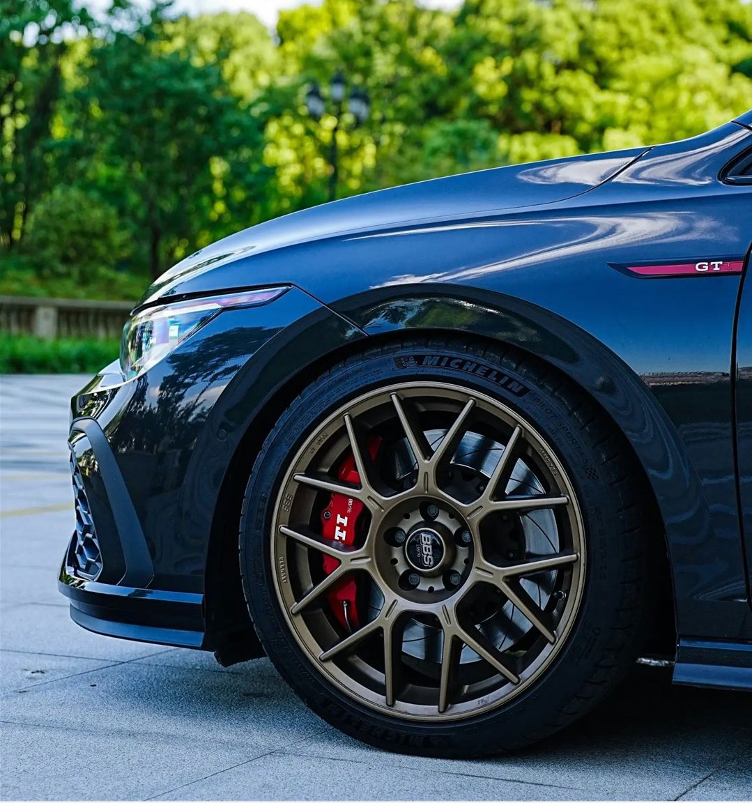 Applicable Golf 8 fangs 8Rline 8gti fangs modified front shovel front lip tail lip rear lip CS surround kit