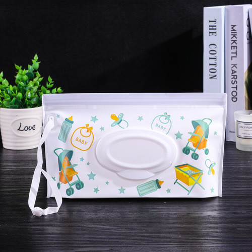 Cotton Soft Tissue Bag Manufacturer, Wholesale Wet Wipe Bags, EVA Eco-Friendly Mask Pouches, Waterproof & Moisture-Proof Travel Organizer for Portable Use