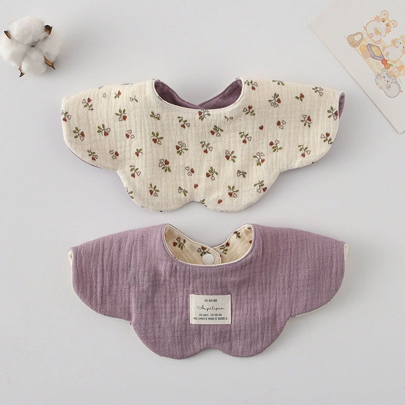 Хлопчатобумажные марлевые лепестки детское полотенце слоновой рта ins Корейская версия штормовой волны