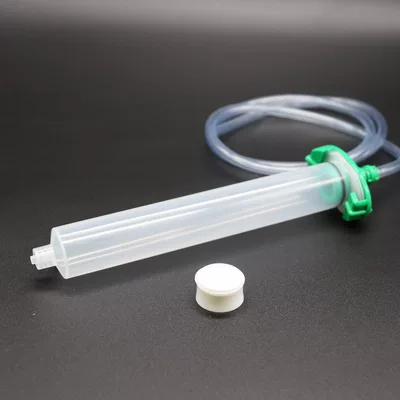 Yapışqan paylayıcı adapterlər – with Dispensing Needle and Piston Adapter - 50cc-capacity-syringeplungeradapter-1-set