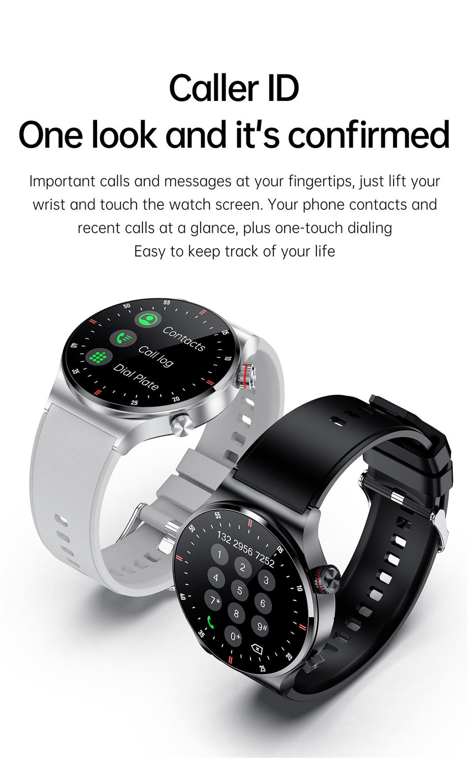 Lige Smartwatch Mat Häerzfrequenz Blutdrock An Bluetooth Uruff_voghion.com