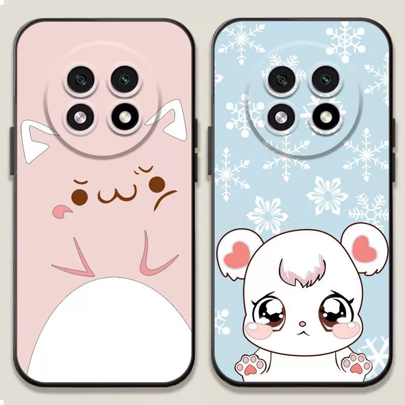 Compatible cute matte cartoon phone case for men and women, for beloved, fall protection
