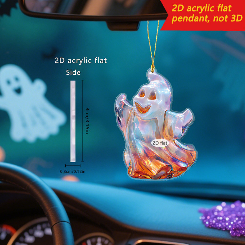 Halloween transfronterizo extraño elfo blanco 2D decoración de muñecas acrílicas colgantes buenas cosas de Halloween