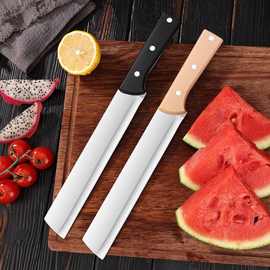 不锈钢刀具切西瓜哈密瓜专用刀加长水果刀厨房家用商用加长版
