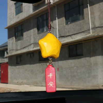 Cute Wooden Carving Hanging Ornament | Car hanging