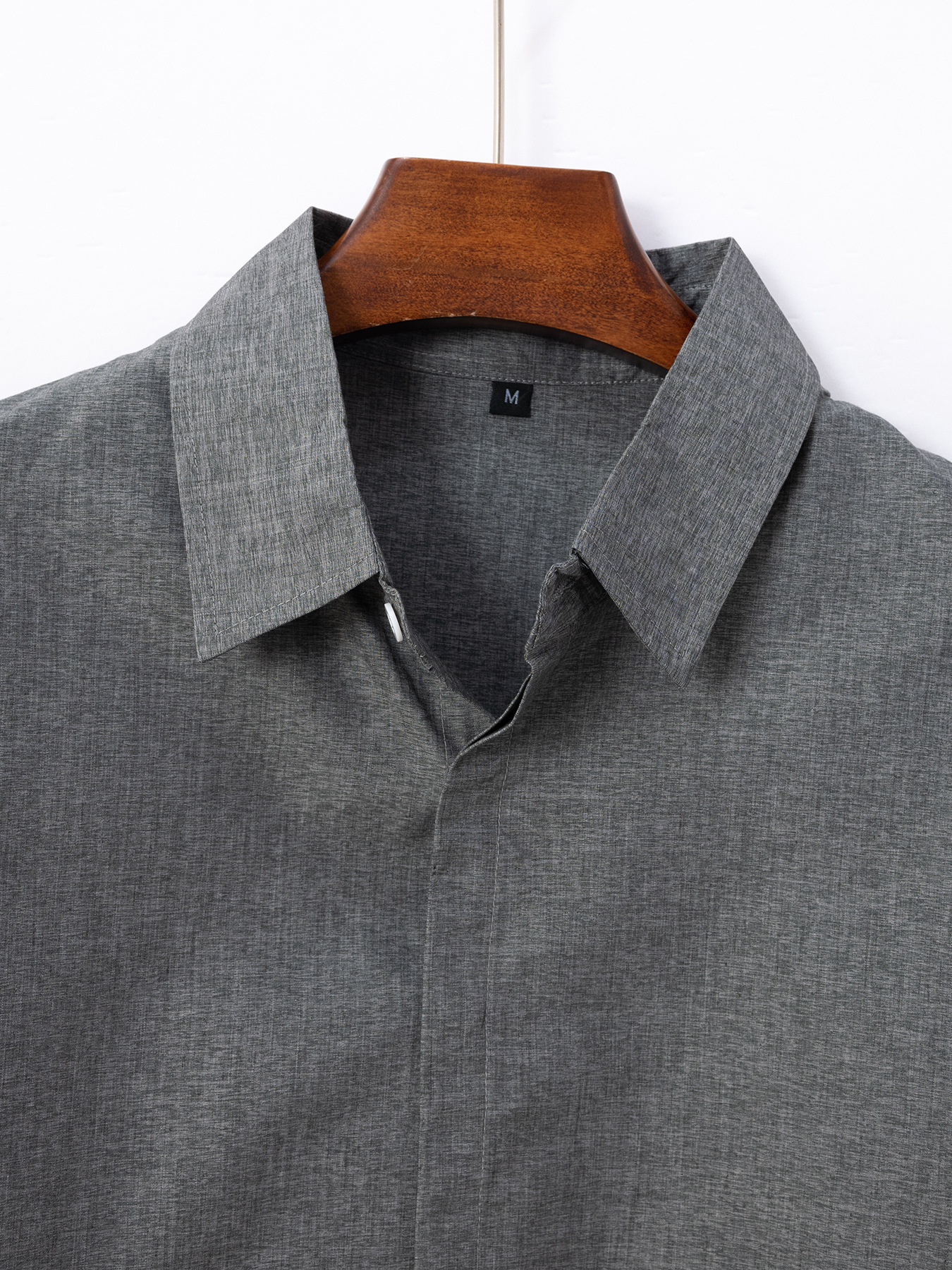 154g Weight Short Sleeve Sleeve Length Linen, Polyester Fabric Type Regular Top Length Casual Occasion Turndown Neckline Breathable Function Loose Fit Type Solid Color Pattern Summer Season Men's Gender Simple Style Style Wholesale Men's Simple Style Solid Color Short Sleeve Men's Tops 3
