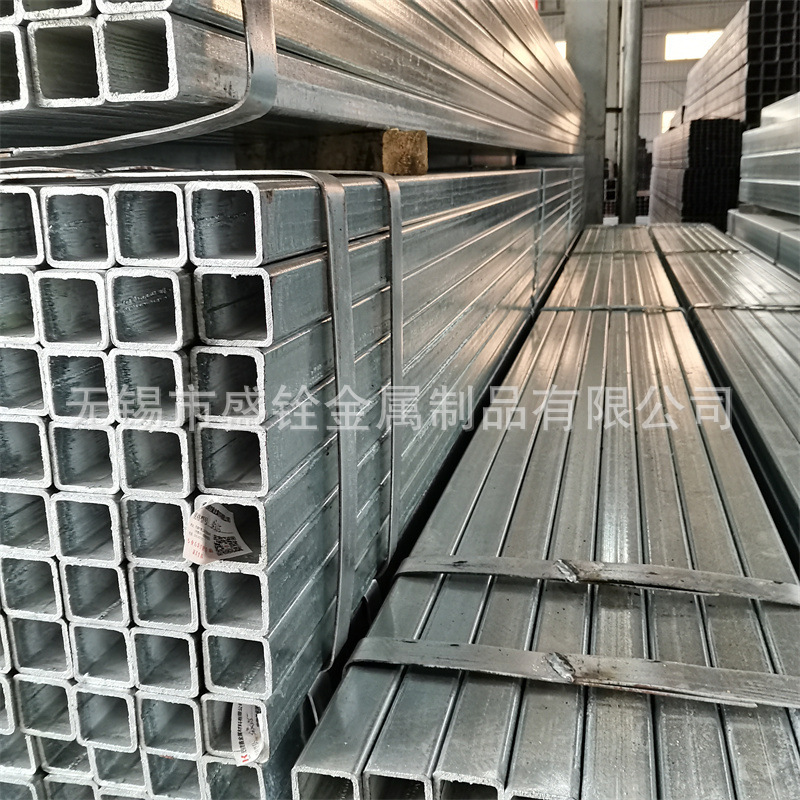 廠家批發(fā)Q235大口徑厚壁鍍鋅方管 貨架 鋼結(jié)構(gòu)