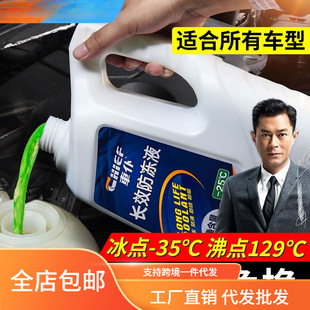 Water Tank Treasure Antifreeze Car Coolant Long-Lasting Green Red Four-Season Universal Engine