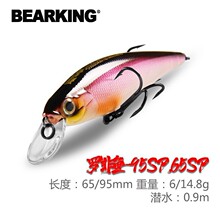 ����BEARKING·���D���Z�\ˮ�Ҹ��hͶ95mm14.8g������DM66&M95