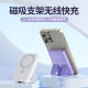 Cross-border portable thin wireless charging treasure bracket 10,000 mA magnetic fast charging large capacity mobile power customization