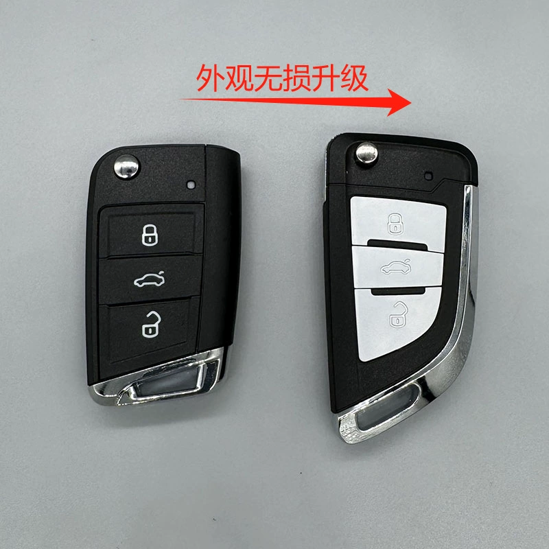 MQB Golf 7 Lingdu Octavia MQB складной автомобиль ключ замена корпуса Модификация модернизированный корпус лезвия