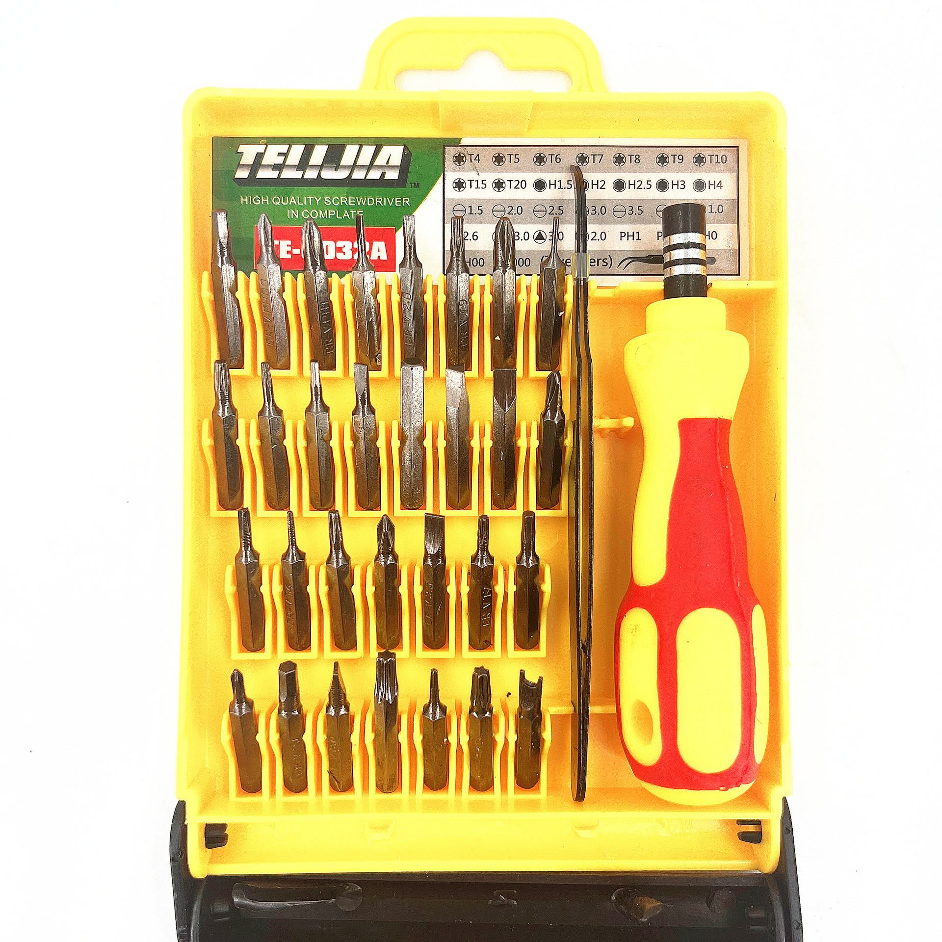 修表工具 6032螺丝刀 32合1 螺丝批套装 手机维修工具 起子 镊子