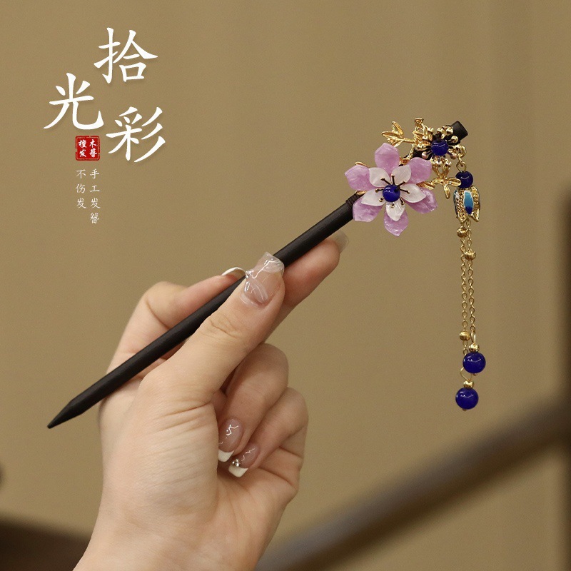 Nuevo estilo antiguo chino pinzas de cabello para mujeres de alto nivel de movimiento de cabello pinzas de cabello modernas cheongsam piezas de cabello