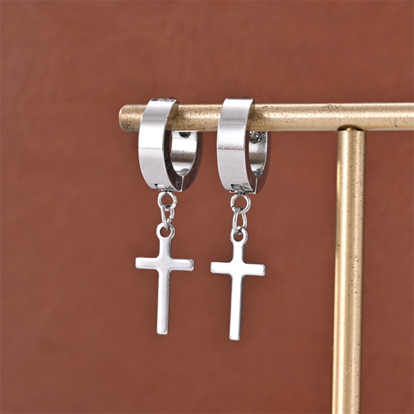 universal fashionable trend earrings for men and women stainless…