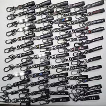 跨境小羊皮钥匙扣定制车标LOGO钥匙扣高档男士皮质汽车钥匙链挂件