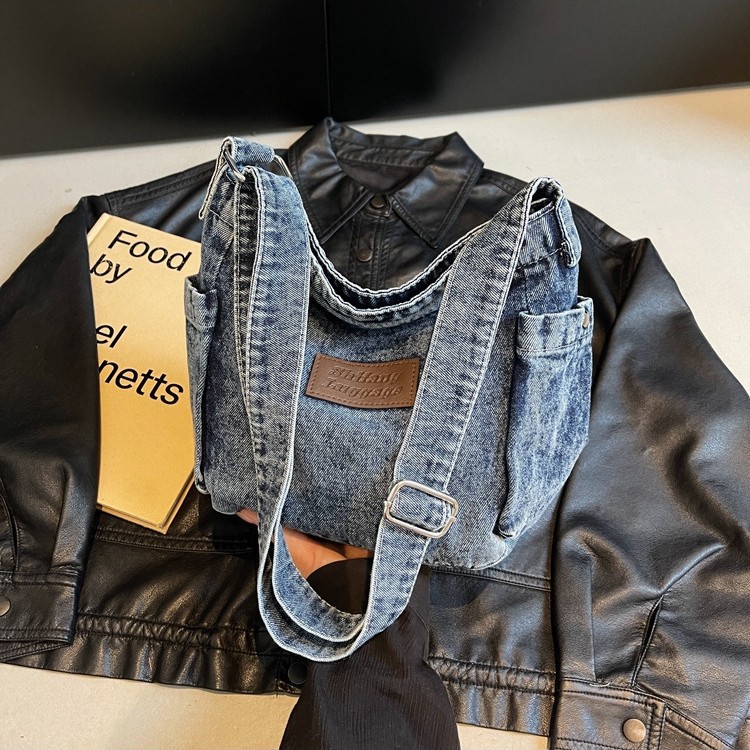 Summer denim small bag