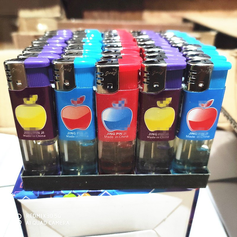 909 Яблоко половина пакета открытого пламени