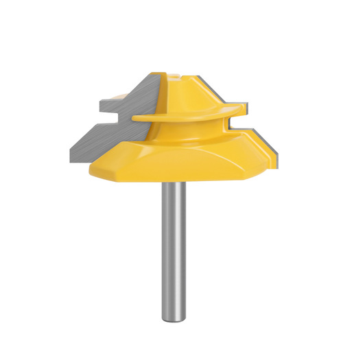 1/4 handle 6 handles 45 degree mortise and tenon knife, panel knife, splicing knife, woodworking milling tool, right angle mortise and tenon knife