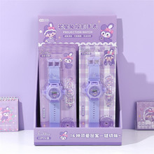 新款创意批发 响指 XZ-A32018紫星兔小奶芙儿童投影手表