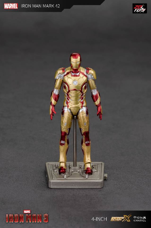 Zhongdong juguete versión ordinaria 4/7/14-pulgadas Marvel genuino de los niños de PVC juguete decoración Avengers modelo