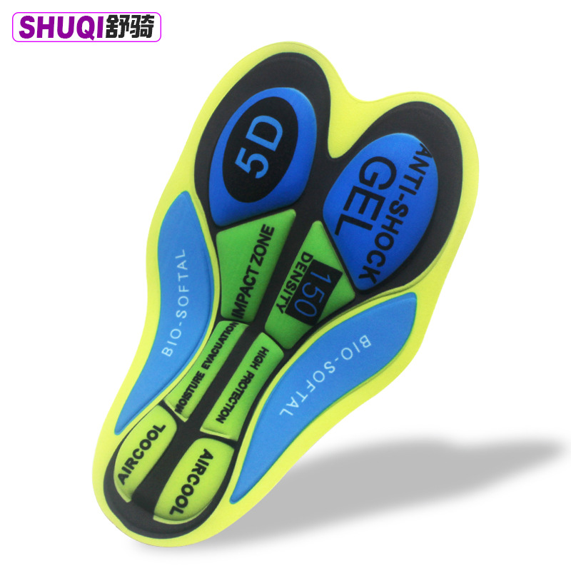 Cycling clothing sponge cushion wholesale logo riding underwear pants pad road bicycle riding trousers accessories cushion