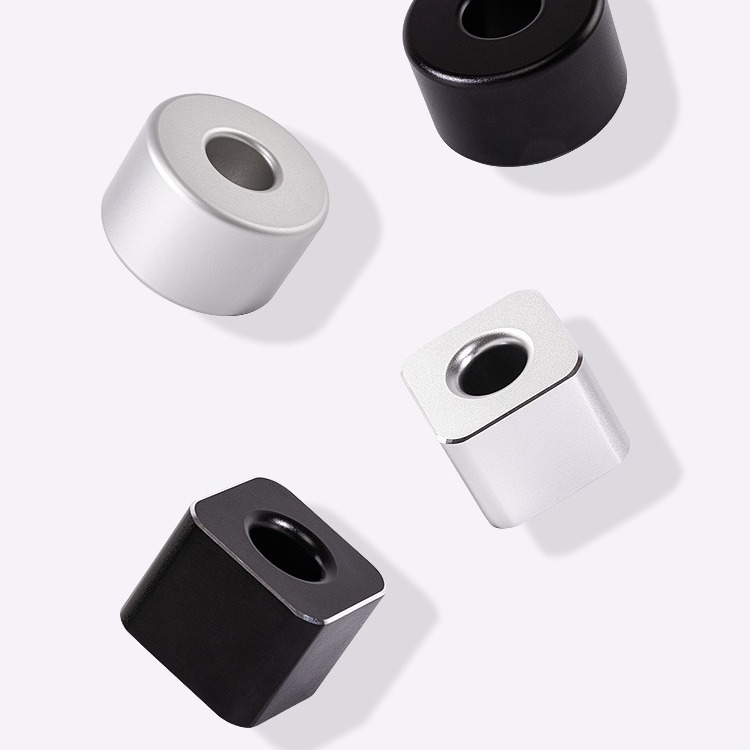 Sostenedor de la pluma del metal de gama alta simple sola aleación de aluminio creativo titular de la pluma de escritorio de Oficina Decoración