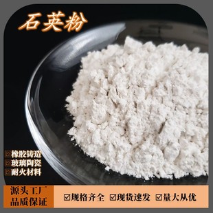 Quartz Powder Metallurgy Casting Ceramics Rubber Plastic Glass Filled Coatings Refractory High Purity Ultra White Ultrafine Silicon Micro Powder