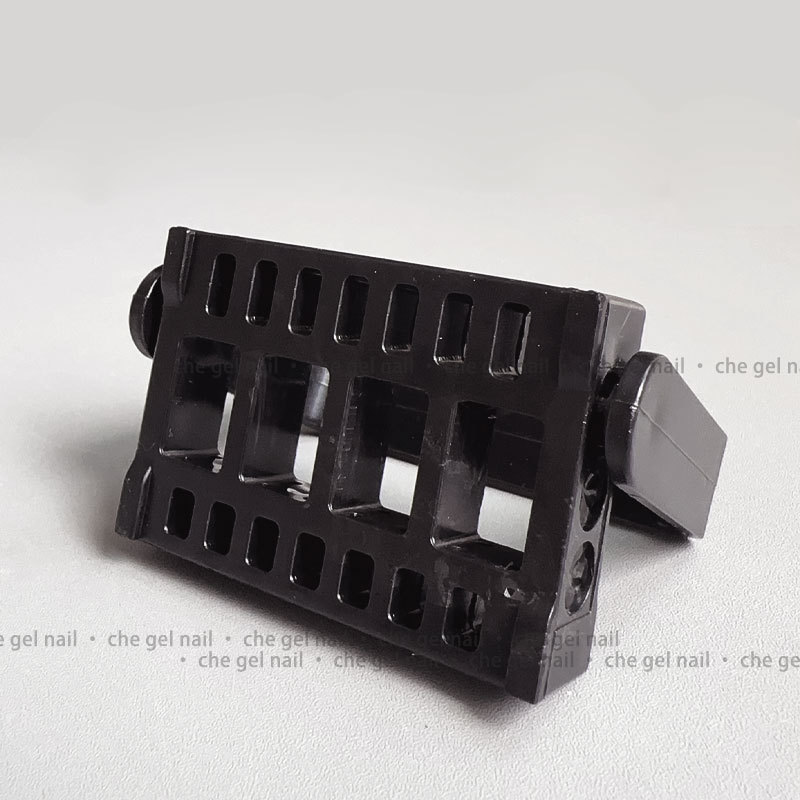 16-hole grinding head storage rack-black