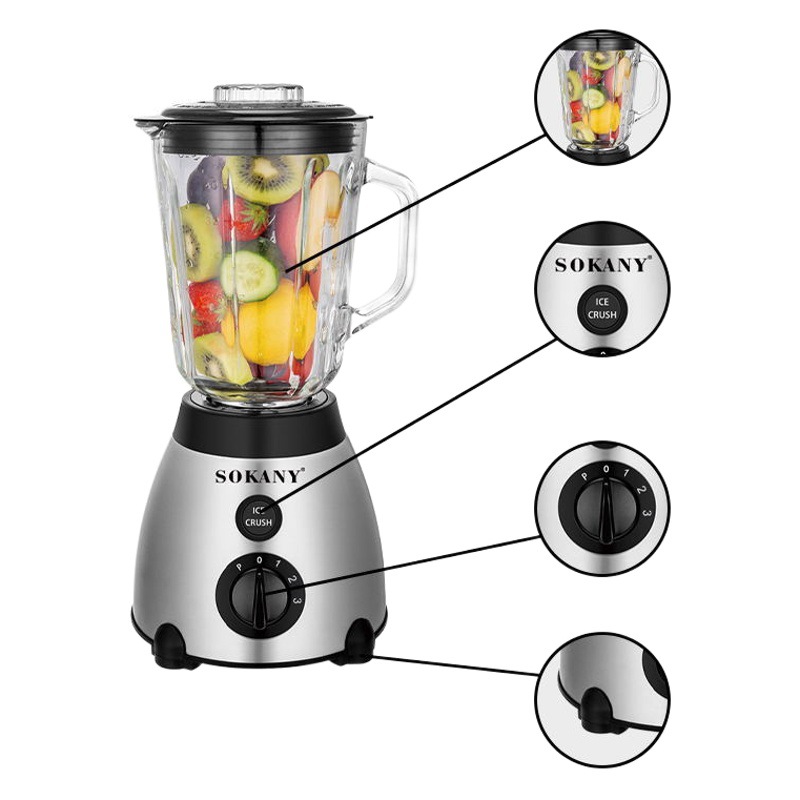 Exprimidor/juguería multifuncional para uso doméstico/comercial