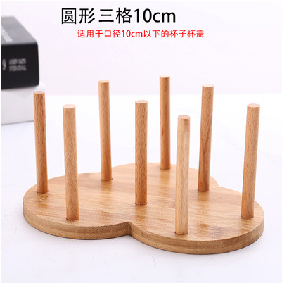 Portavasos de papel de bambú dispensador de agua para el hogar leche té cafetería portavasos desechables Barra de almacenamiento de escritorio comercial