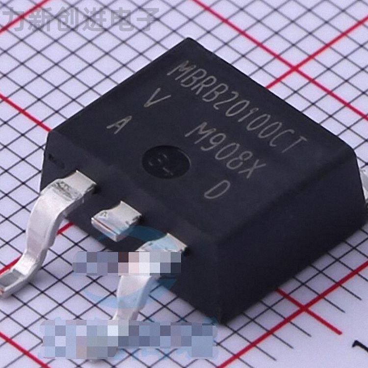 VS-MBRB20100CTR-M3封装D2PAK肖特基二极管