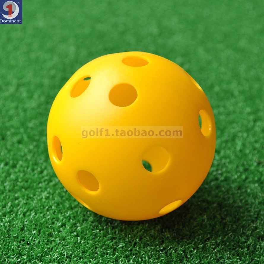 Bola hueca de golf bola hueca Bola de agujero Bola de práctica interior Bola de juguete fábrica directa 72mm26 agujero
