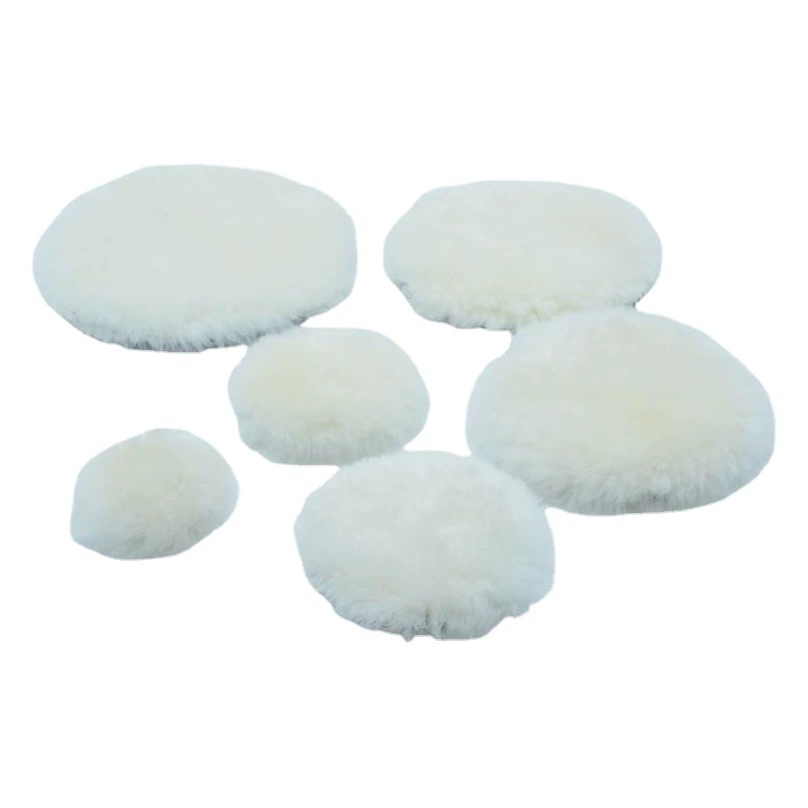 Заводская поставка 2-7 дюймов шерстяной полировальный диск самоклеящийся полировальный шерстяной круг шерстяной шар автомобильный полировальный круг для камня