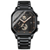 High-end quartz watches, waterproof square men's watch