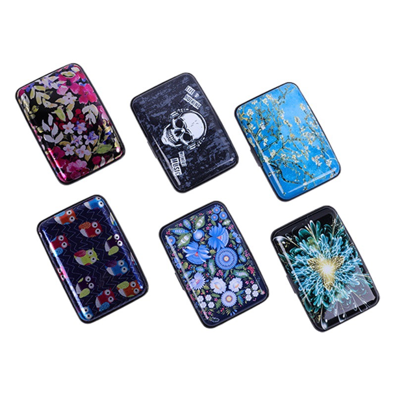 Cross-Border Premium Rfid Anti-Theft Card Holder, Bus Id Card Case, Aluminum Card Holder, Credit Card Case, Stylish Card Holder, Custom-Made