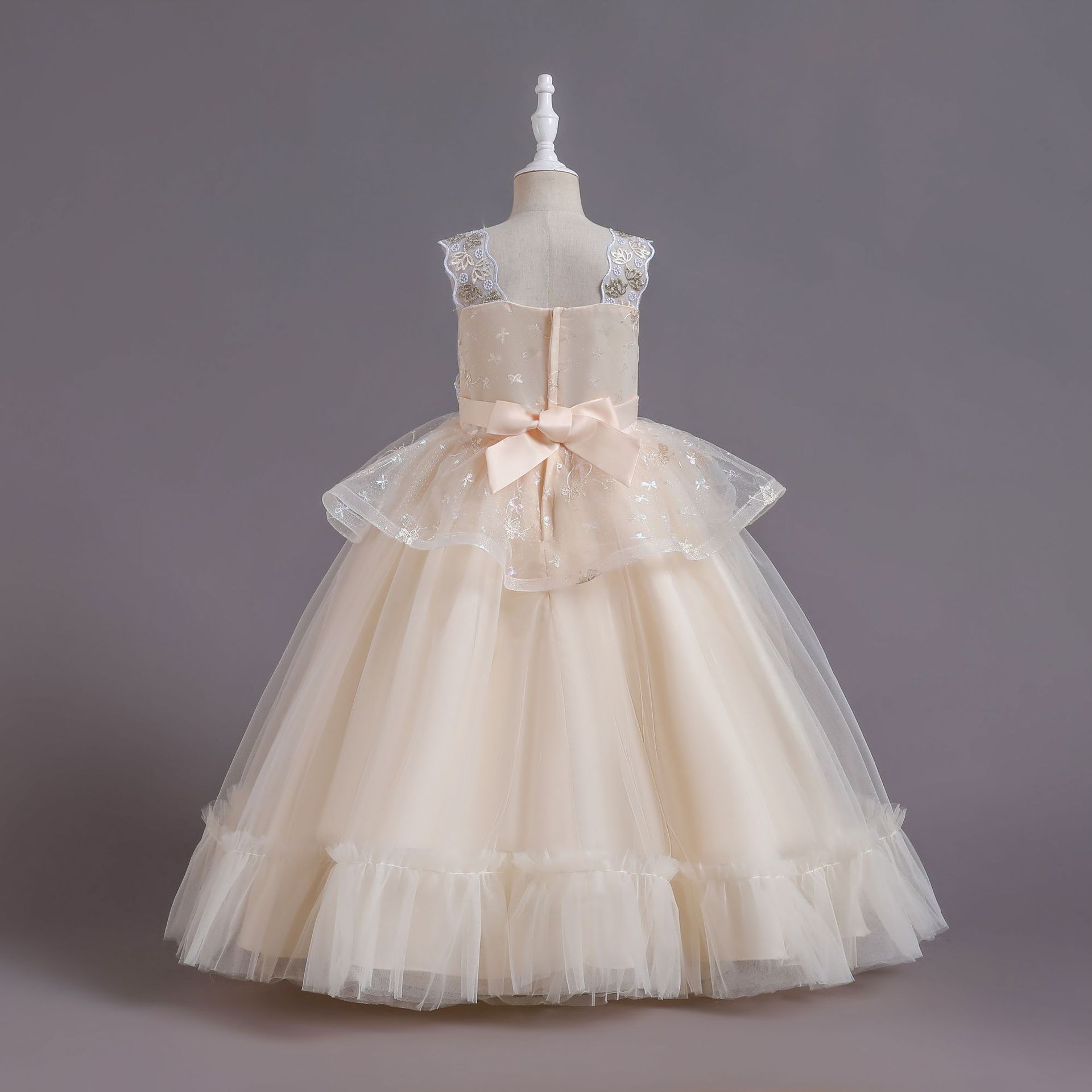 儿童礼服 公主裙 连衣裙 钢琴演出服