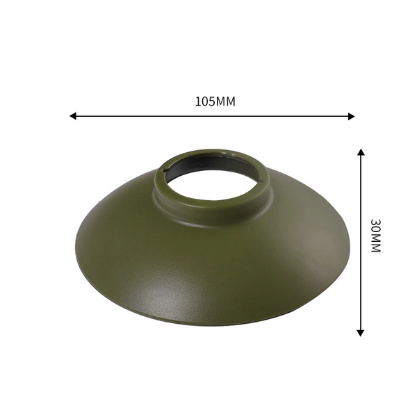 Bowl lampshade [Jun Green] PE bag installation